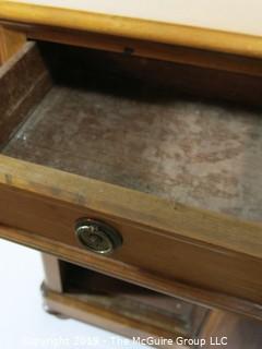 Furniture: Vintage: Antique: Maple Cabinet; 19W x 13 1/2D x 31 3/4"T 