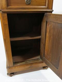 Furniture: Vintage: Antique: Maple Cabinet; 19W x 13 1/2D x 31 3/4"T 