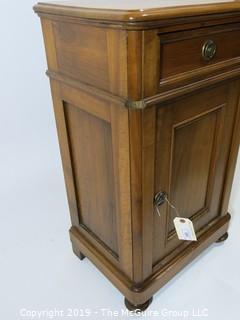 Furniture: Vintage: Antique: Maple Cabinet; 19W x 13 1/2D x 31 3/4"T 