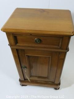 Furniture: Vintage: Antique: Maple Cabinet; 19W x 13 1/2D x 31 3/4"T 