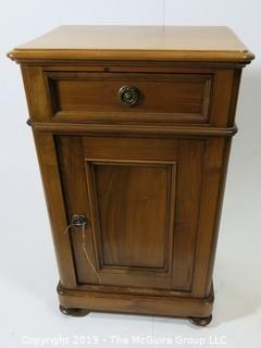 Furniture: Vintage: Antique: Maple Cabinet; 19W x 13 1/2D x 31 3/4"T 