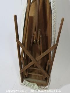 Furniture: Vintage: Antique: Wooden Ironing Board "Made in  Wash. DC"