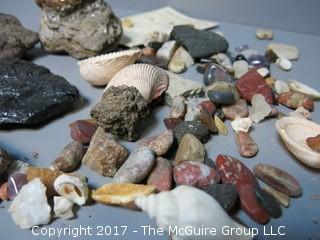 Collection of Minerals and Rocks 