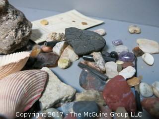 Collection of Minerals and Rocks 