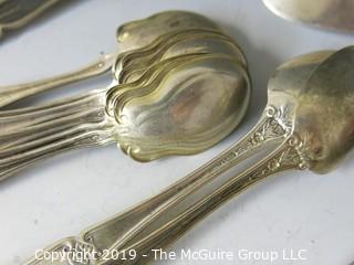 Collectible: Silver: Collection of sterling flatware - all same pattern; 864g