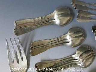 Collectible: Silver: Collection of sterling flatware - all same pattern; 2030g