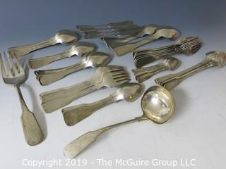 Collectible: Silver: Collection of sterling flatware - all same pattern; 2030g