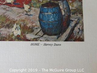 Art: Print: Collection: 8 pieces by Harvey Dunn - Western Americana Theme