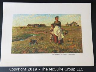 Art: Print: Collection: 8 pieces by Harvey Dunn - Western Americana Theme