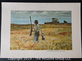 Art: Print: Collection: 8 pieces by Harvey Dunn - Western Americana Theme