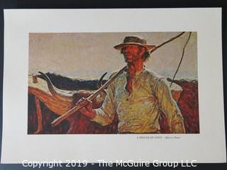 Art: Print: Collection: 8 pieces by Harvey Dunn - Western Americana Theme