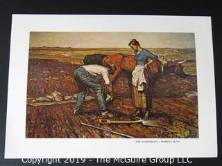 Art: Print: Collection: 14 prints by Harvey Dunn Western Prairie Theme