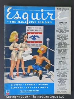 November 1943 Esquire Magazine 