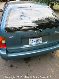 1995 Toyota Corolla Wagon, just 69,000 original miles, and all dealer service records; current inspection, new tires, 5 speed manual transmission.  VIN  JT2AE09V7S0096449