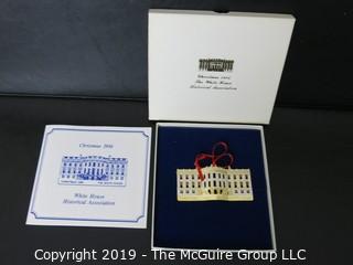 White House Historical Association Holiday Ornament: 1986