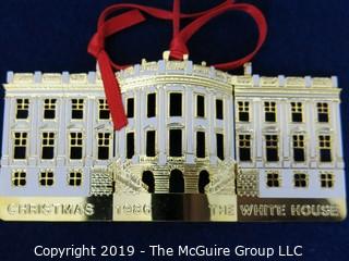 White House Historical Association Holiday Ornament: 1986