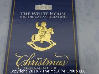 White House Holiday Ornament: 2003