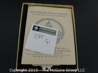 U.S. Capitol Holiday Ornament: 1995