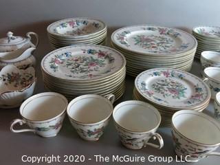 76 piece Set of Pembroke Aynsley China - Floral Pattern