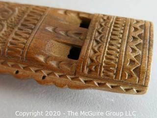 Carved Wooden Flute