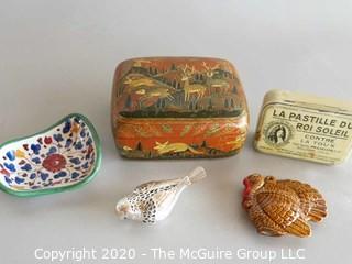 Group of Decorative Items