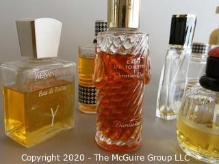 Collection of Perfume Bottles - Incl Christian Dior, Shalimar, Yves Saint Laurent