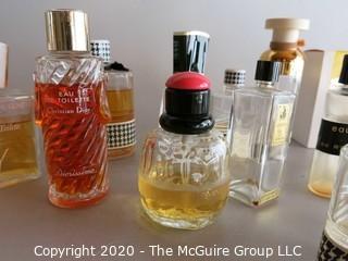 Collection of Perfume Bottles - Incl Christian Dior, Shalimar, Yves Saint Laurent