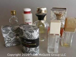 Group of Perfume Bottles Including Femme by Rochas 