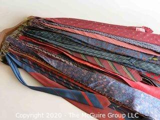 Group of Men's Vintage Neck Ties B