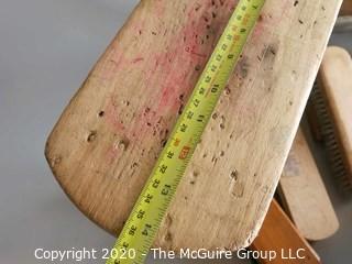 Group of Wooden Tools, Boxes & Stool