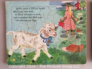 Four Vintage Children's Jigsaw Puzzles