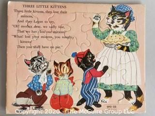 Four Vintage Children's Jigsaw Puzzles