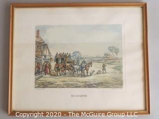 The Departure - Framed Print