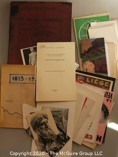 Vintage Papers and Travel Items