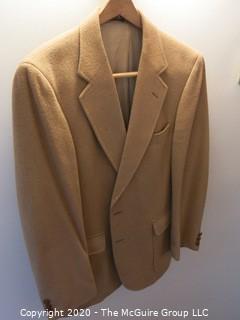 Men's Camel Hair Jacket Made in Italy 