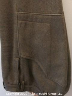 Vintage Pair of Men's Wool Breeches (Jodhpers), Made in England