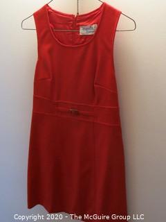 Red Italian Made Dress European size 42