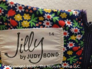 Vintage Jilly by Judy Bond Flower Dress