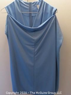 Blue Wrap Gown