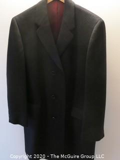 Royal Kasheen Crombie Men's Coat Made in Scotland