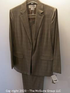 Plaid Women's Pant Suit Jones of New York Size 14 New with Tags