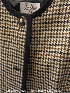 Plaid Women's Suit - Le Suit size 14