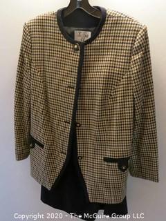 Plaid Women's Suit - Le Suit size 14