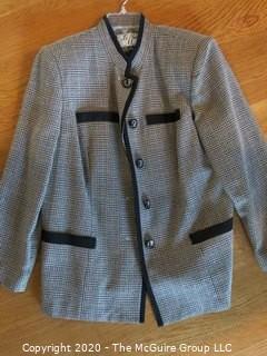 Plaid Women's Suit - Le Suit size 14