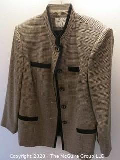 Plaid Women's Suit - Le Suit size 14