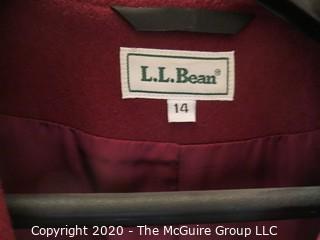 Women's LL Bean Jacket size 14
