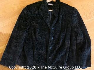 Kate Hill Women's Faux Fur Jacket Size 16