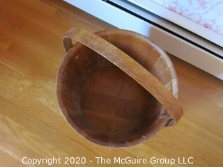 Wooden Bucket with Handle