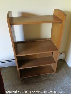 Four Tier Book Shelf; 24 x 14 x 41" tall