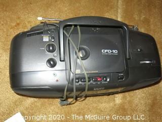 Sony CD Boom Box; works